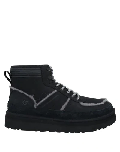 Ugg X White Mountaineering Ankle Boots In Black