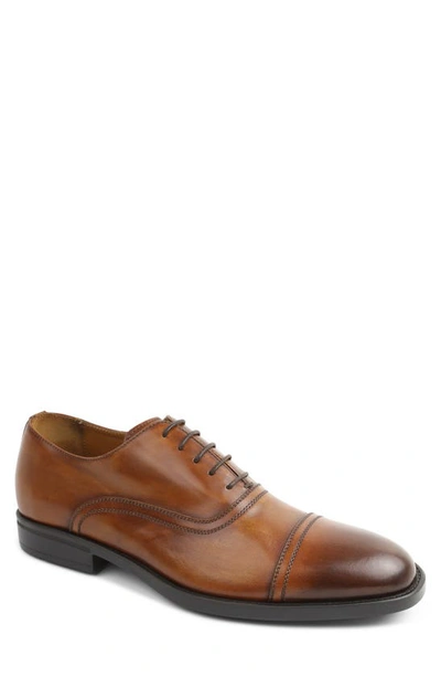 Bruno Magli Men's Butler Cap Toe Oxford Dress Shoes Men's Shoes In Rustle