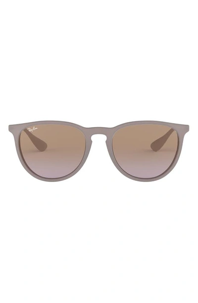 Ray Ban Erika Classic 54mm Sunglasses In Violet Gradient