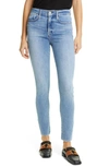 FRAME LE HIGH SKINNY ANKLE JEANS,LHSK793