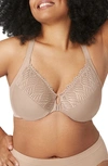 GLAMORISE GLAMORISE WONDERWIRE® FRONT CLOSE T-BACK UNDERWIRE BRA,1246