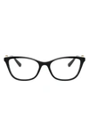 Versace Medusa Cat-eye Frame Glasses In Black