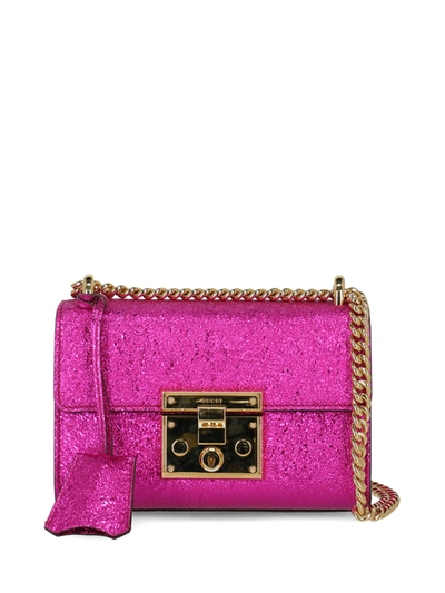 Pre-owned Gucci Padlock In Pink