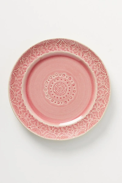 Anthropologie Old Havana Side Plates, Set Of 4 By  In Pink Size S/4 Side P In Pink