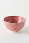 Anthropologie Old Havana Cereal Bowls, Set Of 4 By  In Pink Size S/4 Bowl