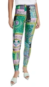 VERSACE BAROCCO PATCHWORK LEGGINGS