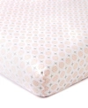 Levtex Baby Skylar Coin Medallion Crib Sheet In Blush