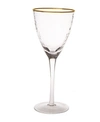 CLASSIC TOUCH SET OF 6 WATER GLASSES WITH SIMPLE DESIGN