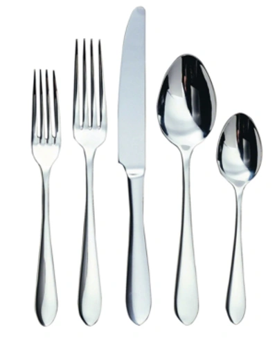 Ginkgo Linden 42 Piece Set In Silver