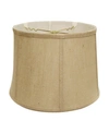 Macy's Cloth&wire Slant Retro Drum Softback Lampshade With Washer Fitter In Beige