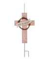 Glitzhome Easter Cross Yard Stake Or Wall Decor In Multi