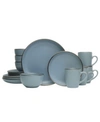Pfaltzgraff Hadlee Blue 16-pc Dinnerware Set, Service For 4 In Blue