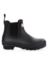 Hunter Original Waterproof Chelsea Rain Boot In Black