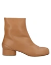 Maison Margiela Ankle Boots In Brown