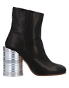 Mm6 Maison Margiela Ankle Boots In Black