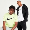 Nike Sportswear Icon Swoosh T-shirt In Light Liquid Lime/black