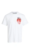 JW ANDERSON EMBROIDERED FACE JWA T-SHIRT,JWAND30022