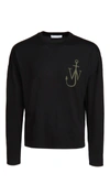 JW ANDERSON ANCHOR CREW NECK SWEATER,JWAND30027