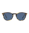 Oliver Peoples Forman L.a. 51mm Polarized Round Sunglasses In Coco