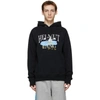 HELMUT LANG BLACK SAINTWOODS EDITION HL OCEAN HOODIE