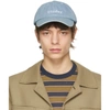 ETUDES STUDIO BLUE DENIM BOOSTER LOGO CAP