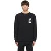 ETUDES STUDIO BLACK STORY PATCH SWEATSHIRT