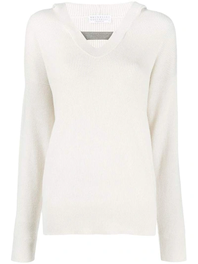 Brunello Cucinelli Sweaters In White