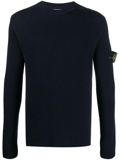 Stone Island Sweaters In Blu