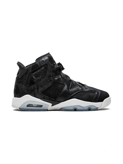 Nike Kids' Air Jordan 6 Retro Prem Hc Gg Trainers In Black