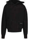 Canada Goose Chilliwack Padded Down Bomber Jacket In Black
