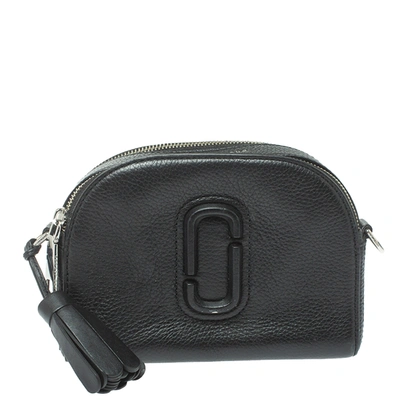 Pre-owned Marc Jacobs Black Leather Shutter Camera Crossbody Bag