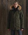 Superdry Men's Sdx Original & Vintage Parka Coat Green / Khaki In Green