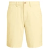 Ralph Lauren 9-inch Stretch Classic Fit Twill Short In Empire Yellow