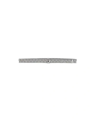 Alpha Studio Fabric Belt In Black