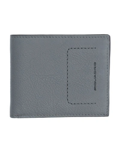 Piquadro Wallets In Grey