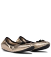 FERRAGAMO MY JOY LEATHER BALLET FLATS,P00525172