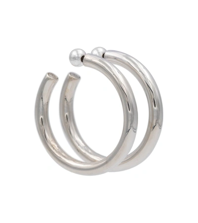 Sophie Buhai Everyday Medium Sterling Silver Hoop Earrings