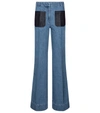 VICTORIA BECKHAM HIGH-RISE FLARED JEANS,P00538148