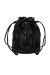 GANNI RUCHED BAG,GANR-WY6