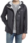 L.l.bean Trail Model Water Repellent Rain Jacket In Black