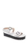 SCHUTZ RUTH CRYSTAL BUCKLE SANDAL,S2115900040001