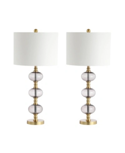 Safavieh Marcelo Set Of 2 Table Lamp In Brass