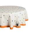 Design Imports Stars Print Tablecloth In Orange