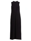 Atm Anthony Thomas Melillo Women's Sleeveless Midi Dress In Black