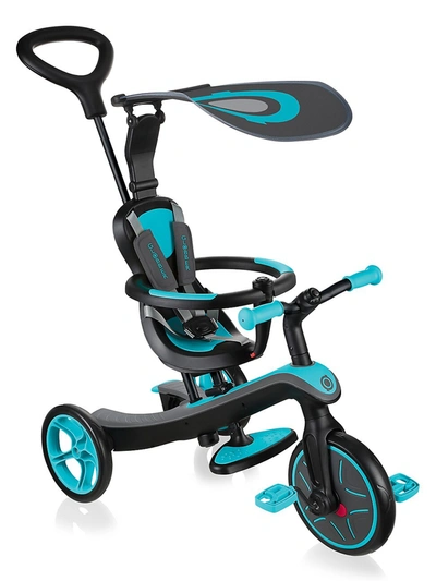 Globber Scooter Trike Explorer Tricycle In Teal
