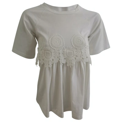 Pre-owned Chloé White Cotton Top