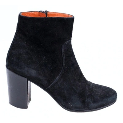 Pre-owned Michel Vivien Ankle Boots In Black