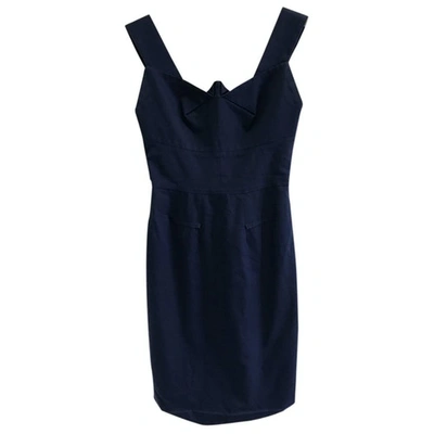 Pre-owned Roland Mouret Dress In Navy