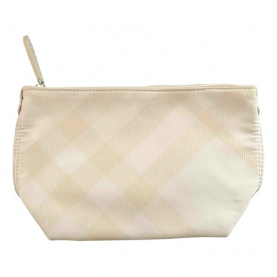 Pre-owned Burberry Purse In Beige