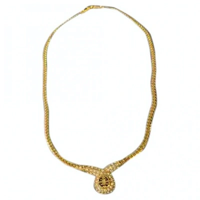 Pre-owned Givenchy Gold Metal Necklace
